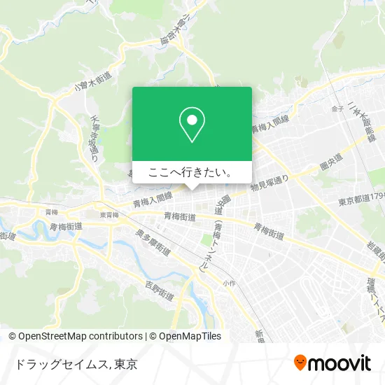 ドラッグセイムス地図