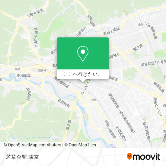 若草会館地図