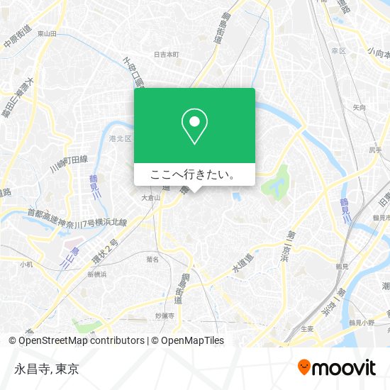 永昌寺地図