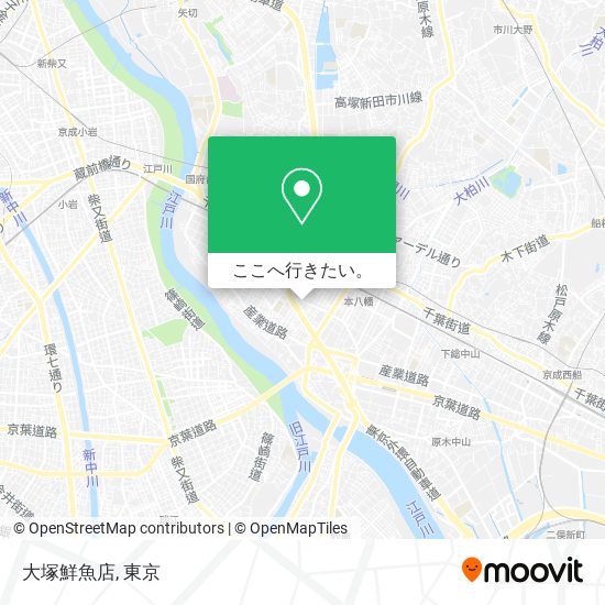 大塚鮮魚店地図