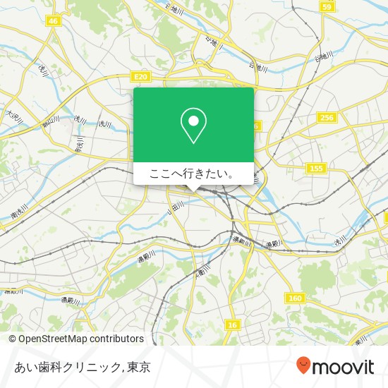 あい歯科クリニック地図