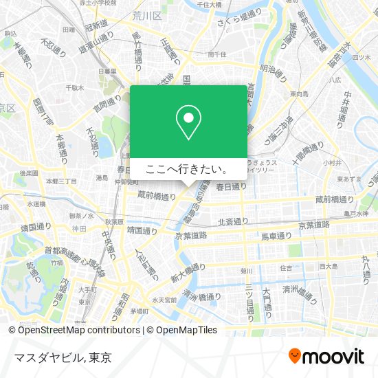 マスダヤビル地図