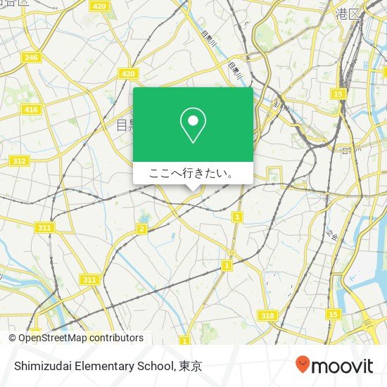Shimizudai Elementary School地図