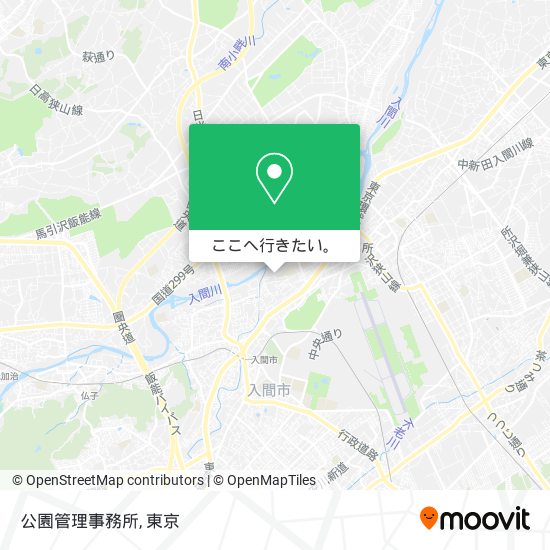 公園管理事務所地図