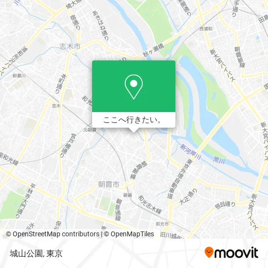 城山公園地図