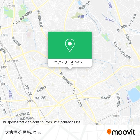 大古里公民館地図