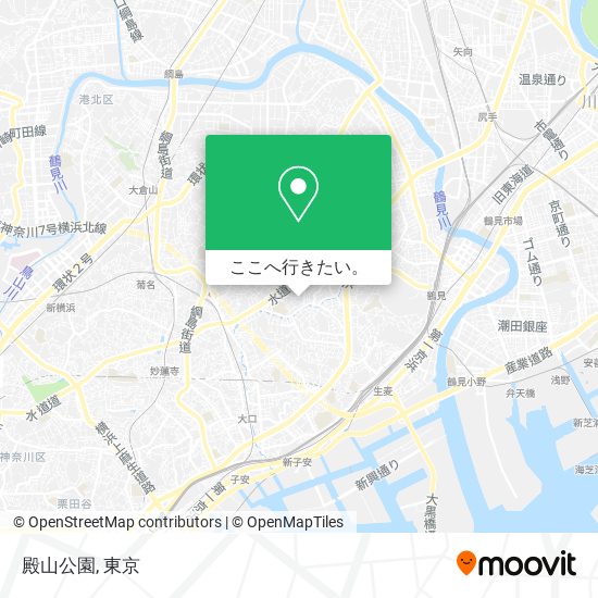 殿山公園地図