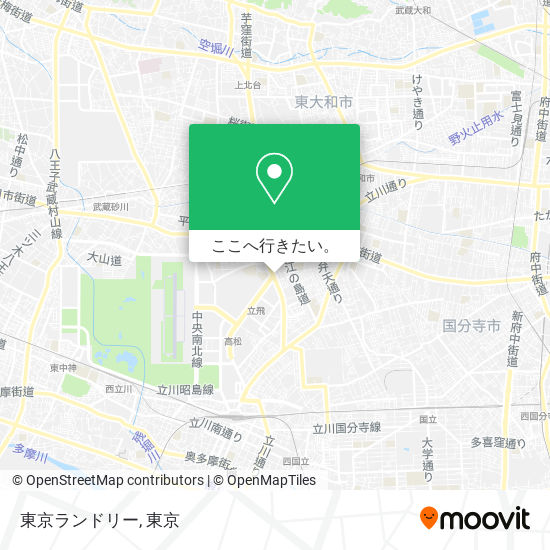 東京ランドリー地図