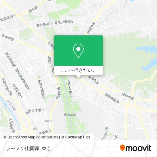 ラーメン山岡家地図
