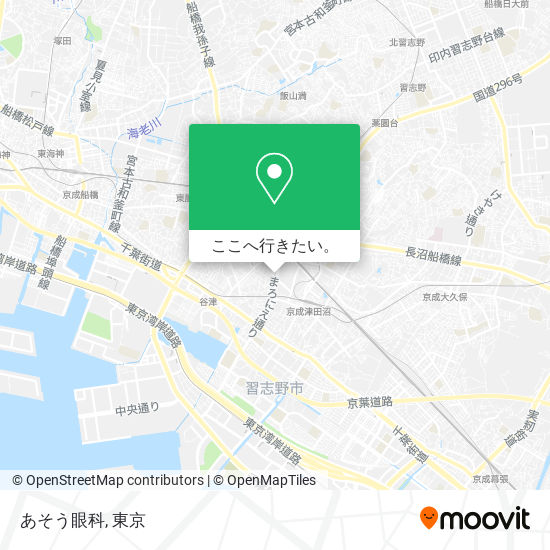 あそう眼科地図