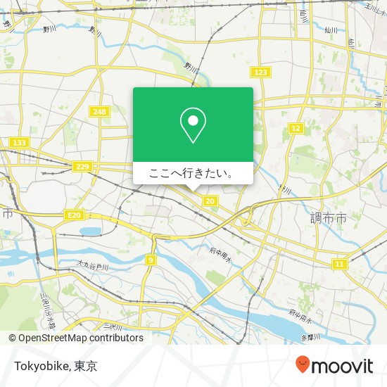 Tokyobike地図