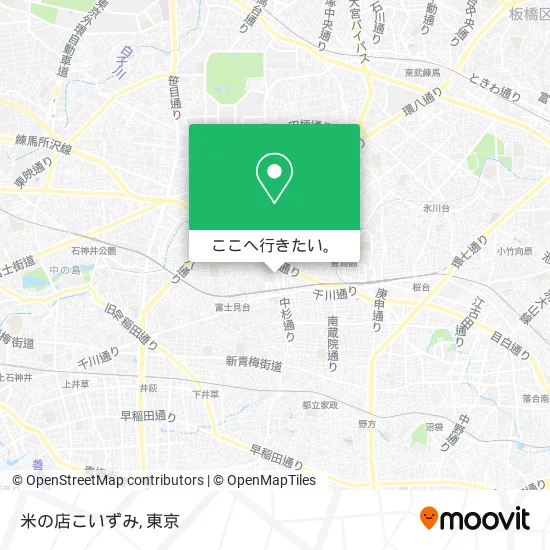 米の店こいずみ地図