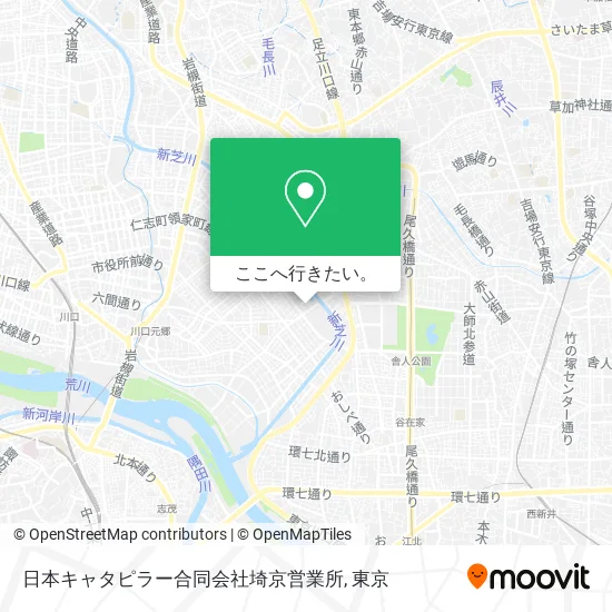 日本キャタピラー合同会社埼京営業所地図