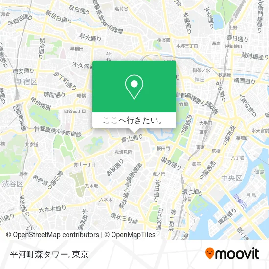 平河町森タワー地図