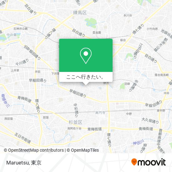 Maruetsu地図