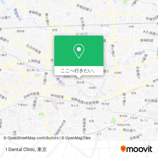 I Dental Clinic地図