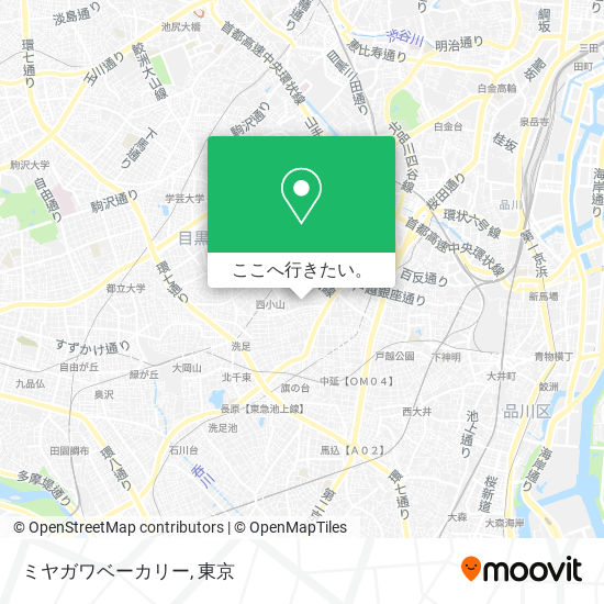 ミヤガワベーカリー地図