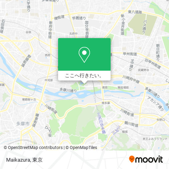 Maikazura地図