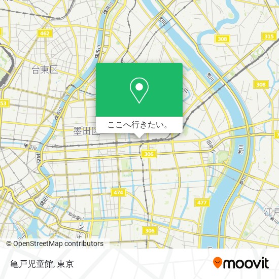 亀戸児童館地図