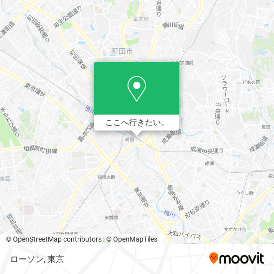 ローソン地図