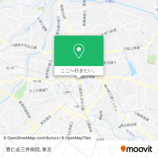 豊仁会三井病院地図