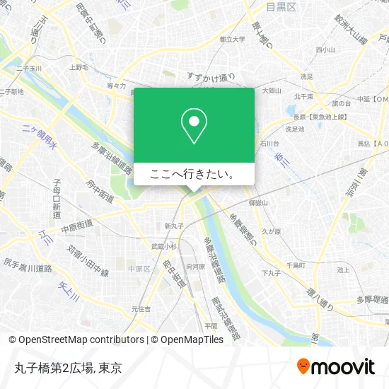 丸子橋第2広場地図