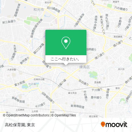 高松保育園地図