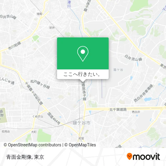 青面金剛像地図