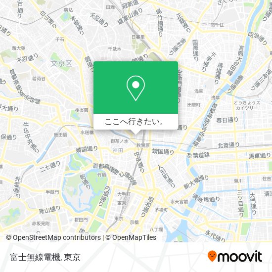 富士無線電機地図