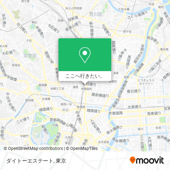 ダイトーエステート地図