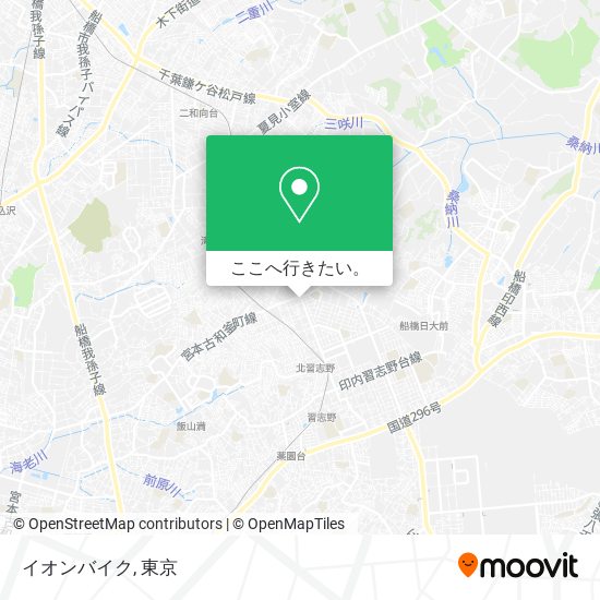 イオンバイク地図