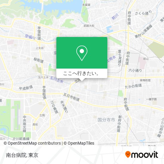 南台病院地図