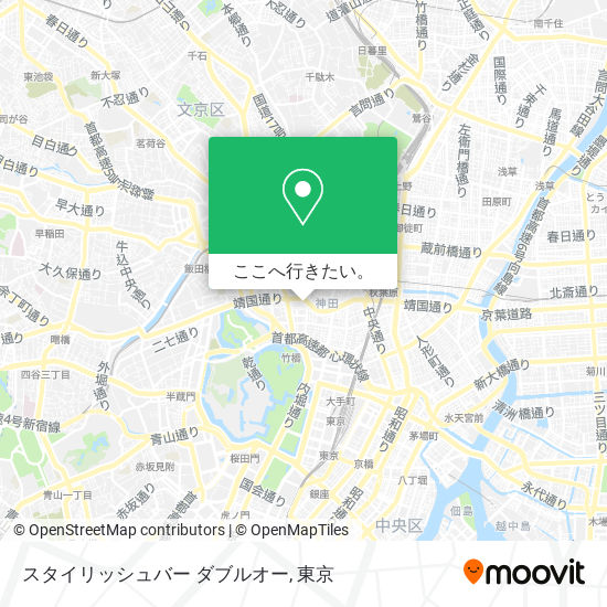 スタイリッシュバー ダブルオー地図