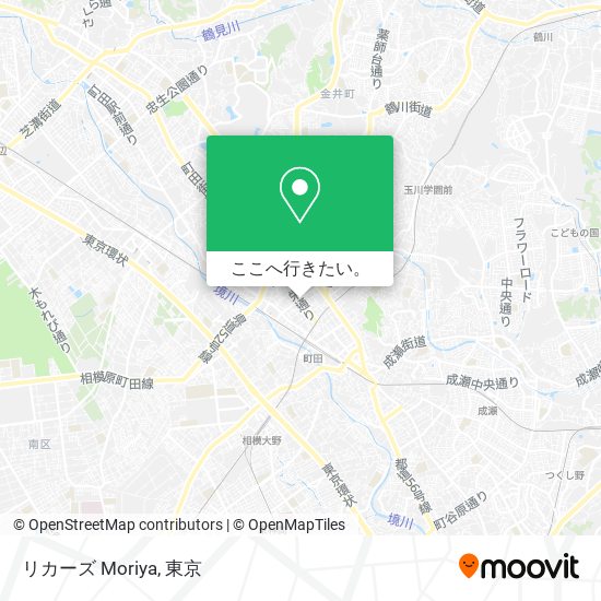 リカーズ Moriya地図