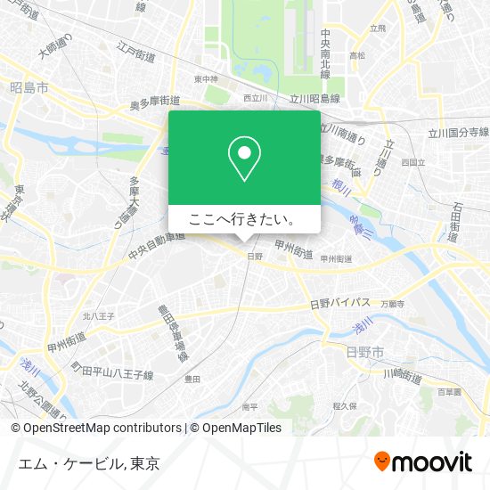 エム・ケービル地図