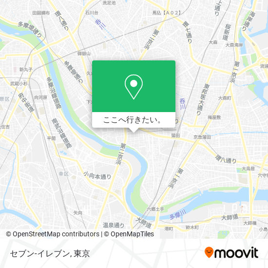 セブン-イレブン地図