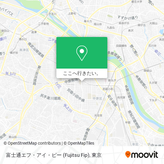 富士通エフ・アイ・ピー (Fujitsu Fip)地図