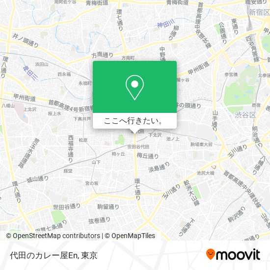 代田のカレー屋En地図