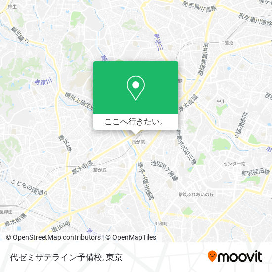 代ゼミサテライン予備校地図