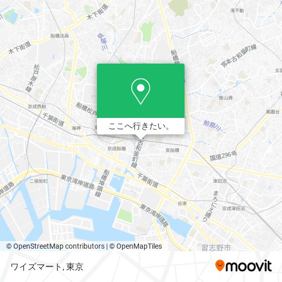 ワイズマート地図