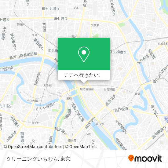 クリーニングいちむら地図