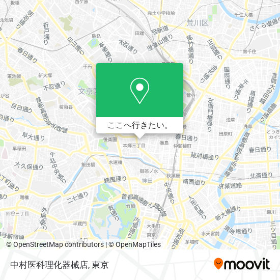 中村医科理化器械店地図