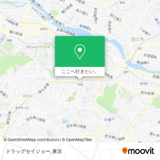 ドラッグセイジョー地図