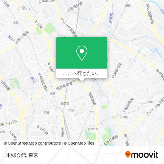 本郷会館地図