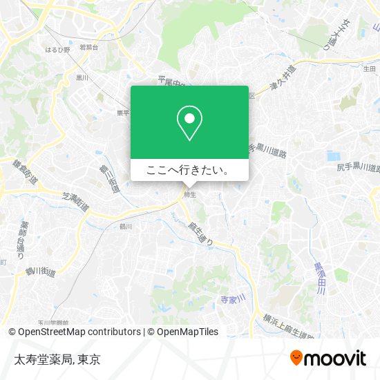 太寿堂薬局地図
