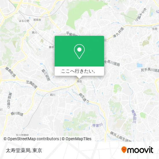 太寿堂薬局地図