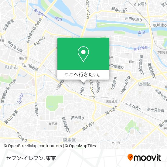 セブン-イレブン地図
