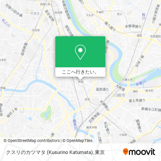 クスリのカツマタ (Kusurino Katumata)地図