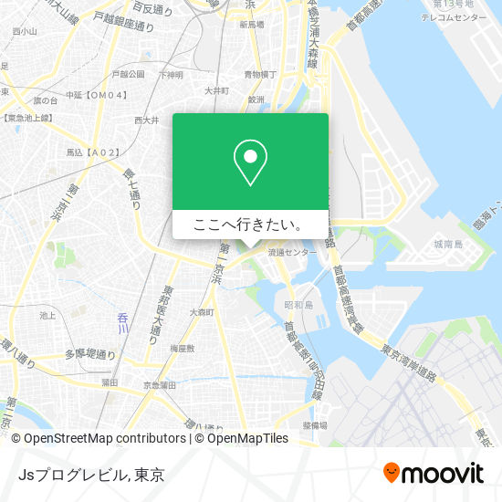 Jsプログレビル地図