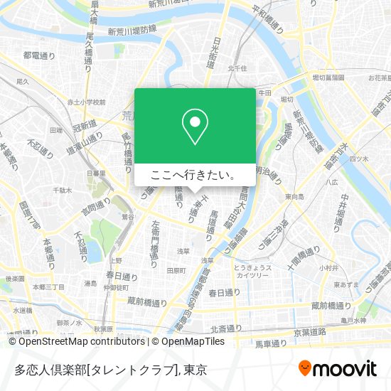 多恋人倶楽部[タレントクラブ]地図